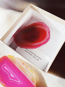 CRYSTAL PHONE POP SOCKET - AGATE