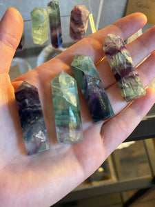 RAINBOW FLUORITE TOWER