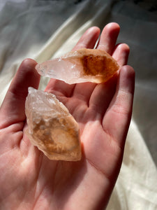 PEACH DREAMSICLE LEMURIAN POINT