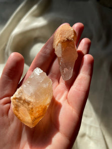 PEACH DREAMSICLE LEMURIAN POINT