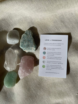 LOVE + FRIENDSHIP CRYSTAL KIT